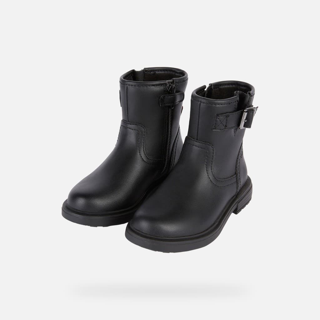 Stivaletti Biker Bambina dal 29 al 37 Geox in Stivali UP Calzature Balduina - Roma, commercioVirtuoso.it