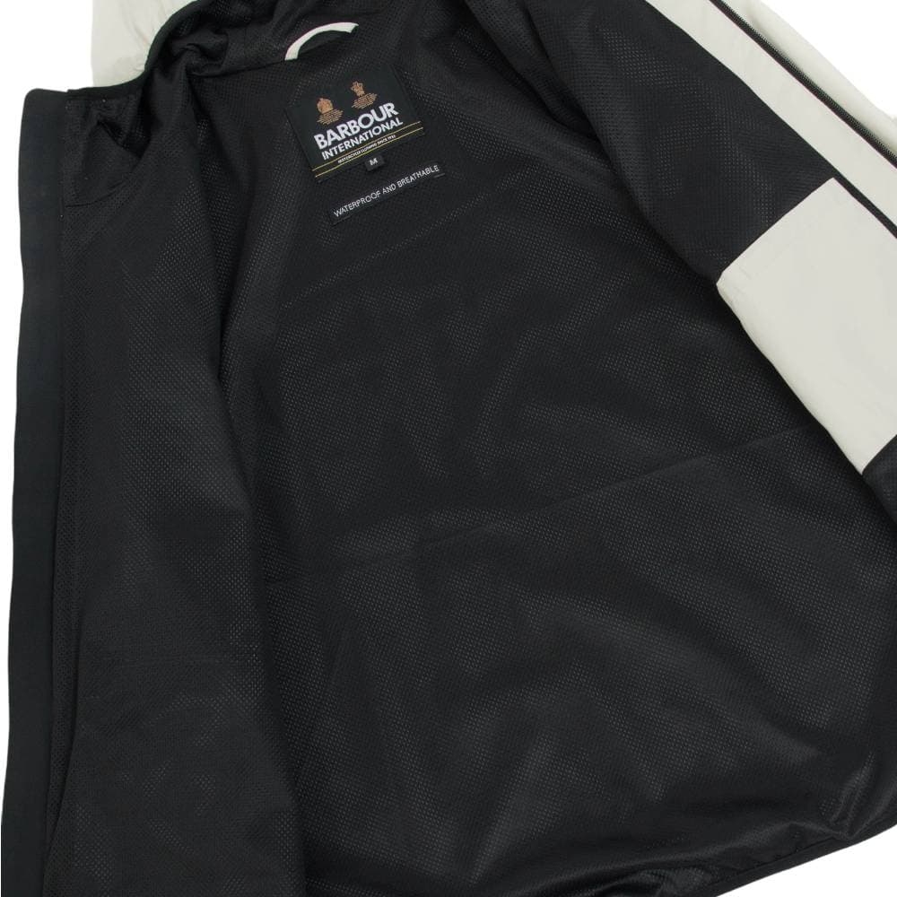 Barbour International giacca panna KENETIC MUZZO MWB0947 Giubbini Barbour International