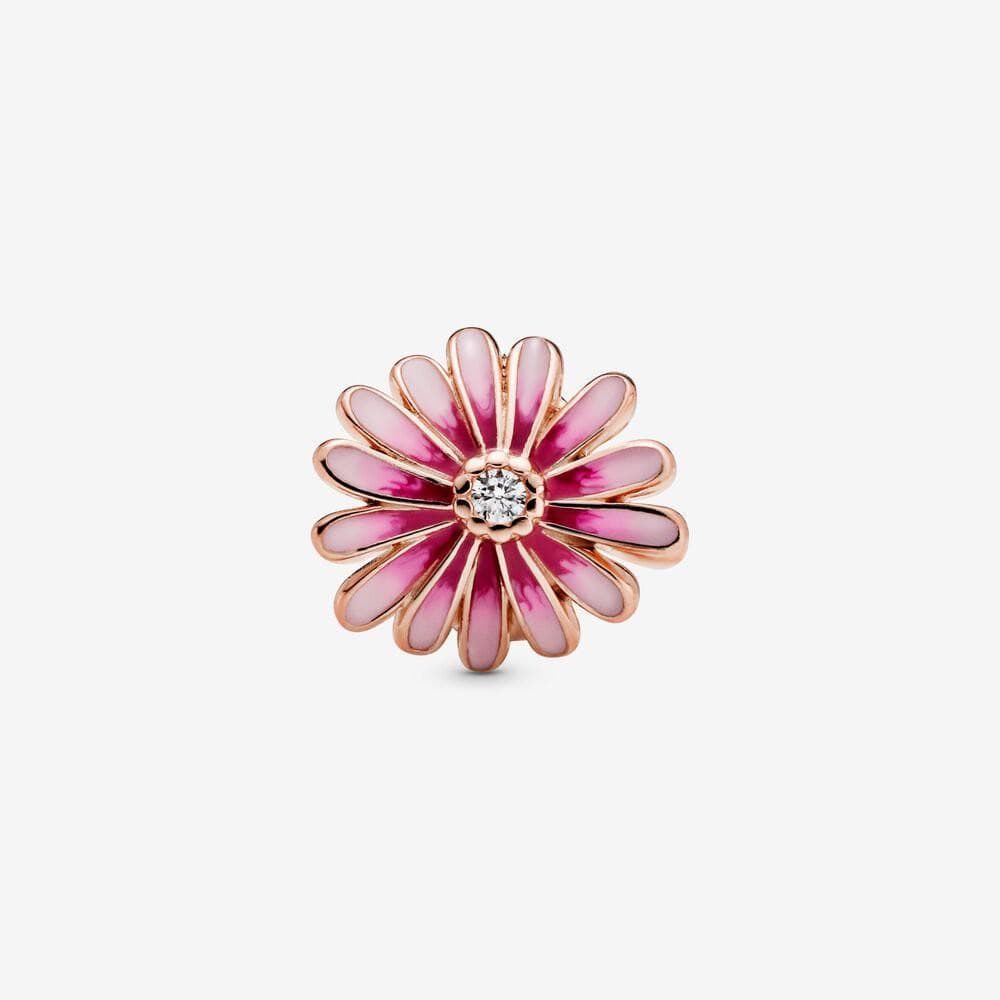 PANDORA Charm Margherita rosa in Bead Charm Alba Gioielli - Casoria, commercioVirtuoso.it