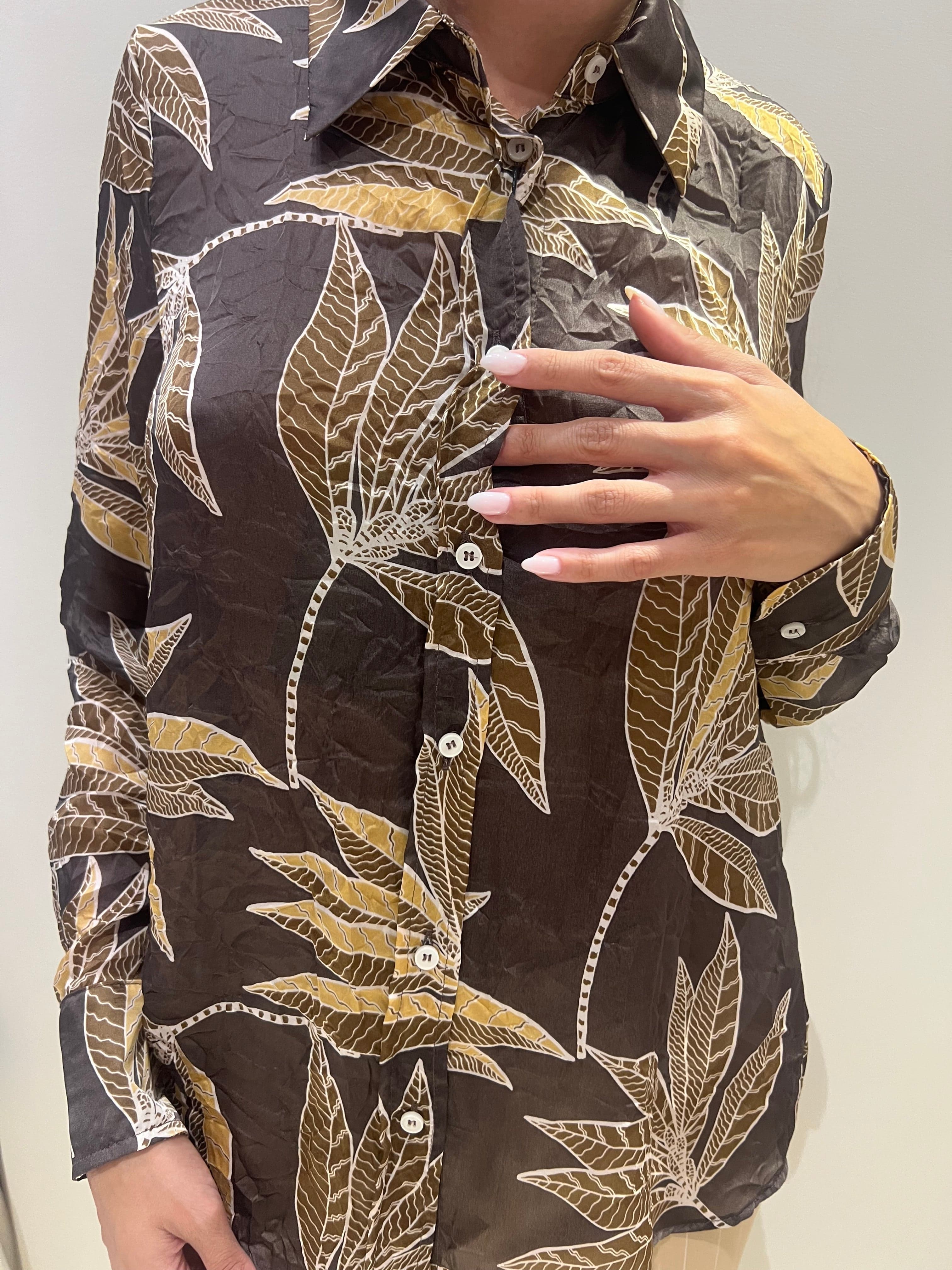 Camicia Facella raso chiffon stamp in Camicie casual Kanal 32 - Santa Maria di Licodia, commercioVirtuoso.it