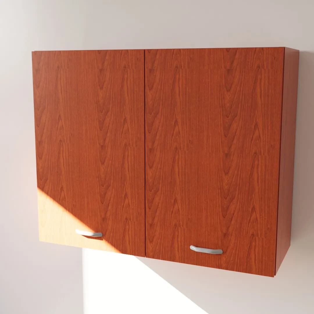 Pensile Scolapiatti Cucina con Ante in Legno Nobilitato Ciliegio Altezza 72 cm in prodotto Calandrelli - Napoli, commercioVirtuoso.it