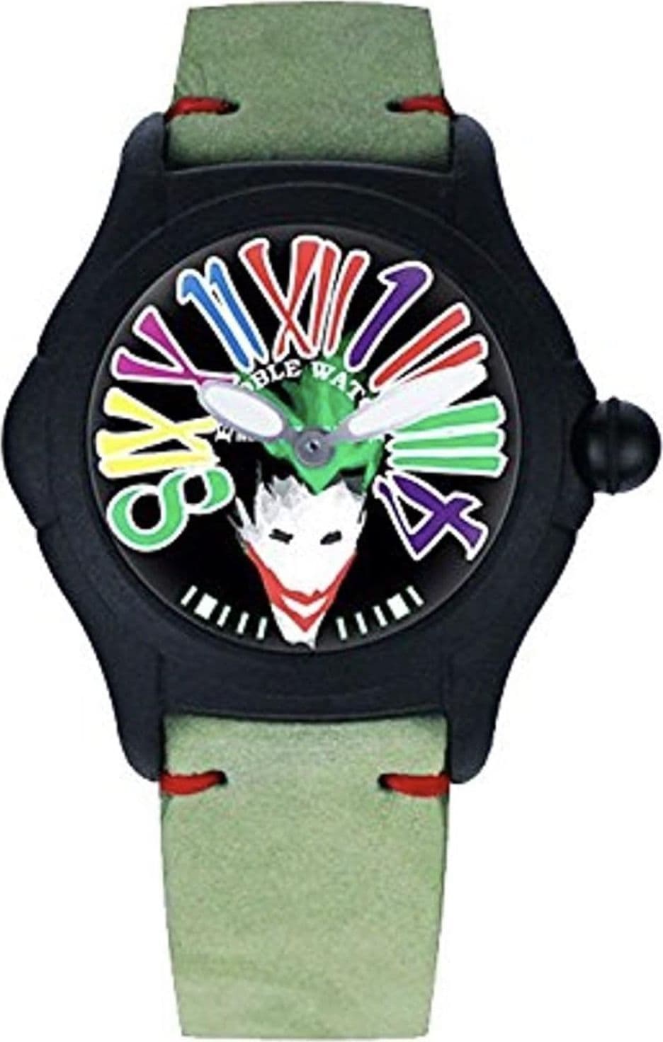 BOOBLE - orologio JOKER PELLE VERDE