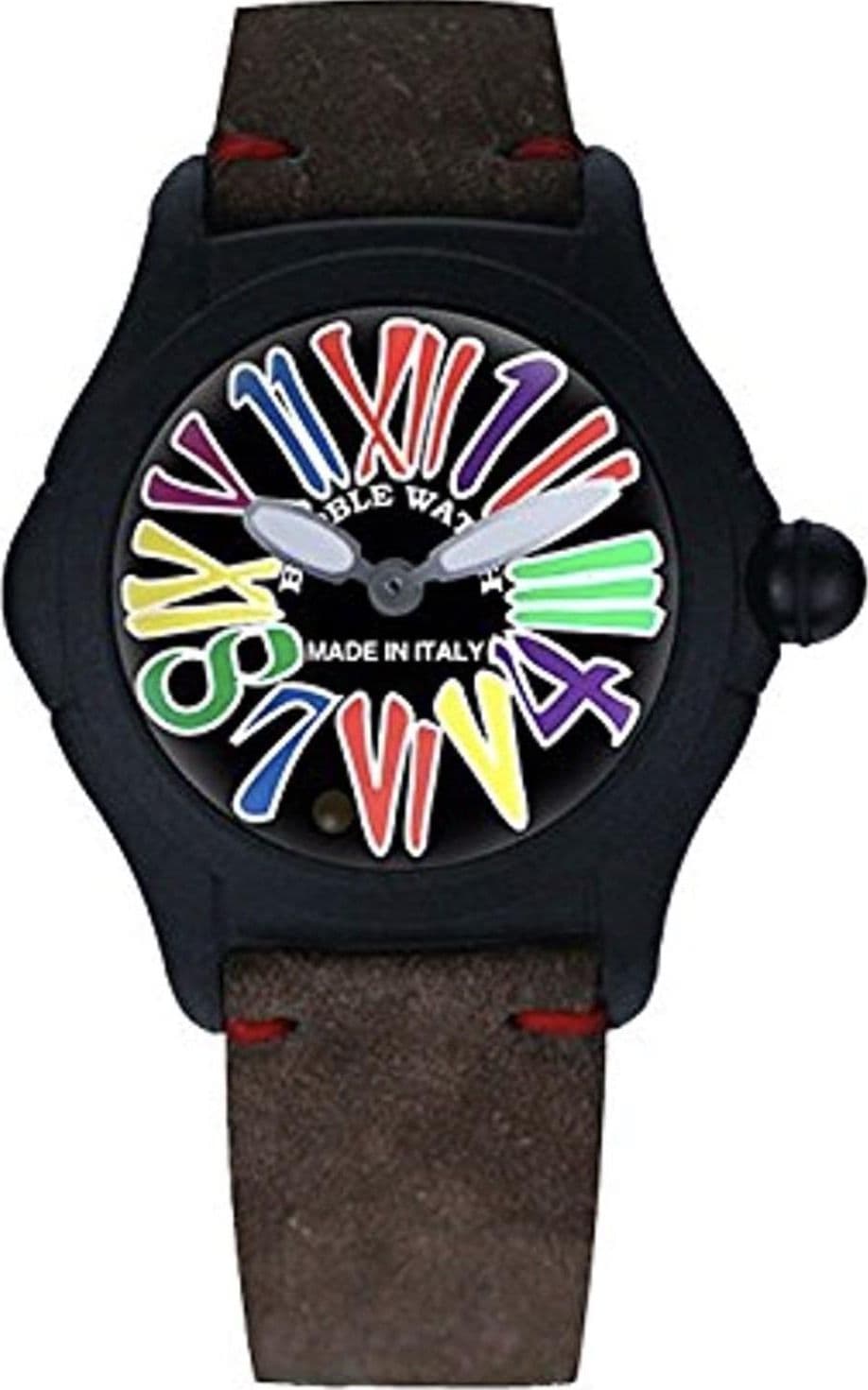 BOOBLE - orologio NERO NUMERI COLORATI