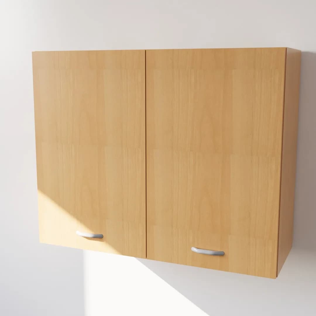 Pensile Scolapiatti Cucina con Ante in Legno Nobilitato Faggio Altezza 72 cm in prodotto Calandrelli - Napoli, commercioVirtuoso.it