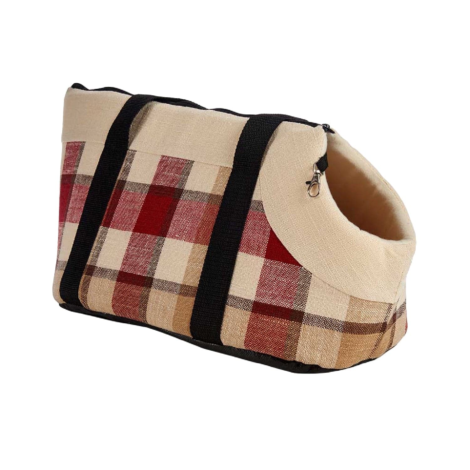 Trasportino Animali Stoffa Morbida con Cerniera e Tracolla 40x28 H 39 cm Beige in Borse Danyx - Casoria, commercioVirtuoso.it