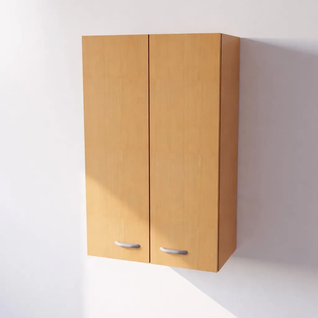 Pensile Scolapiatti Cucina con Ante in Legno Nobilitato Faggio Altezza 90 cm in prodotto Calandrelli - Napoli, commercioVirtuoso.it