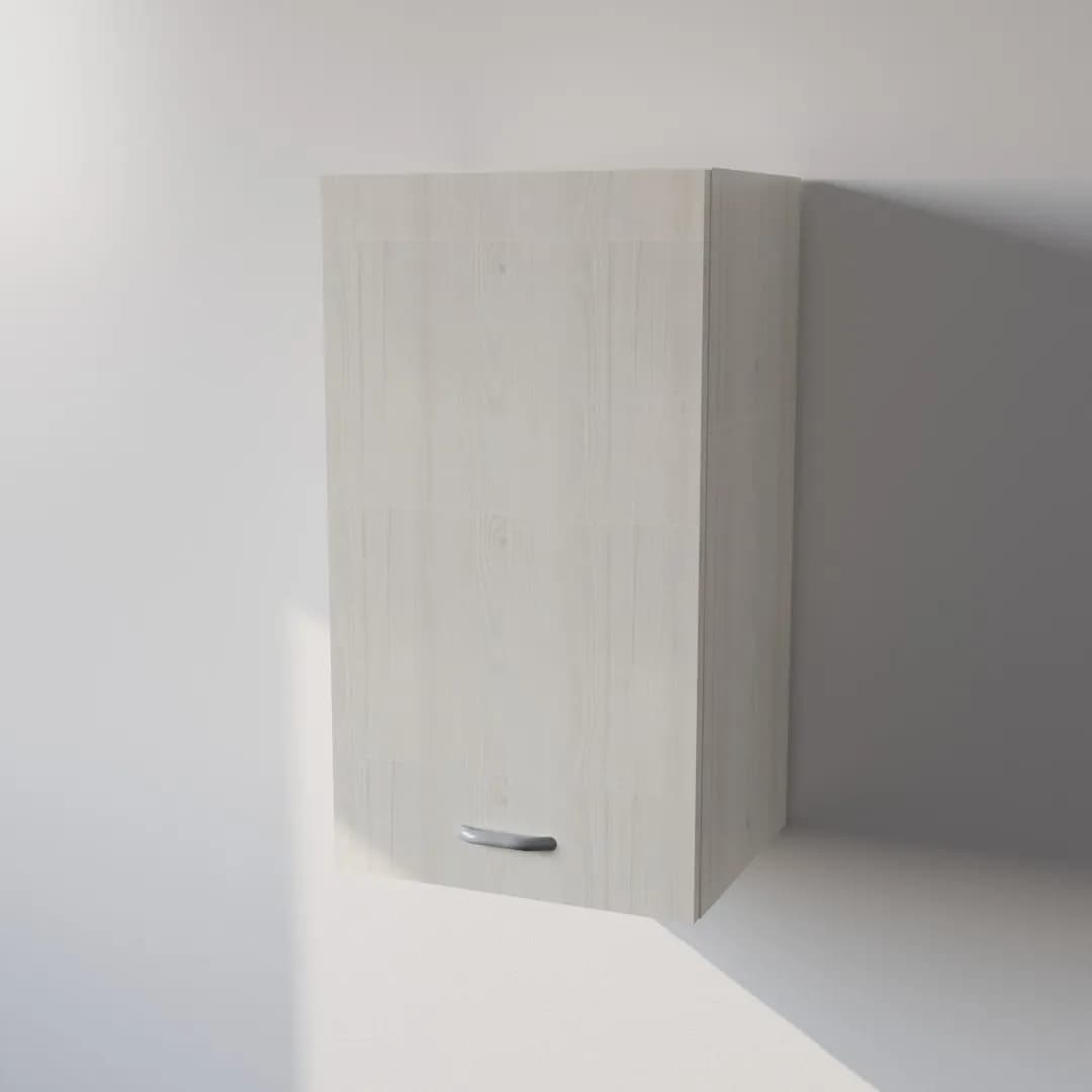 Pensile Scolapiatti Cucina con Ante in Legno Nobilitato Larice Bianco Altezza 72 cm in prodotto Calandrelli - Napoli, commercioVirtuoso.it