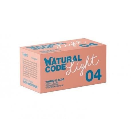 Natural Code Light Scatoletta 04 Tonno e Aloe per Gatti Adulti 4X70gr in Secco 101 Market - Poggibonsi, commercioVirtuoso.it
