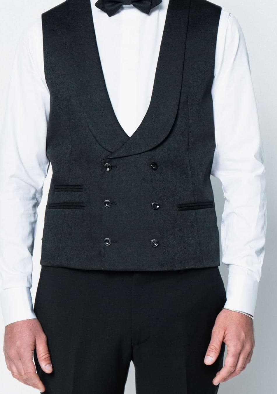 LAB001 Abito Uomo Lab001 Gilet Doppiopetto da uomo