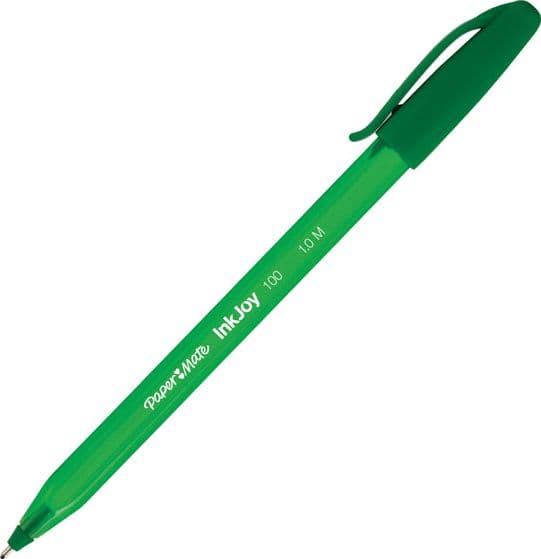 Penna Sfera Inkjoy 100 Stick 1,0Mm Verde Papermate
