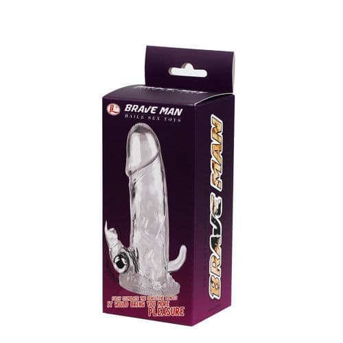 BAILE - ESTENSIONE DEL PENE BRAVE MAN RABBIT I in prodotto Desideria Shop - Latina, commercioVirtuoso.it