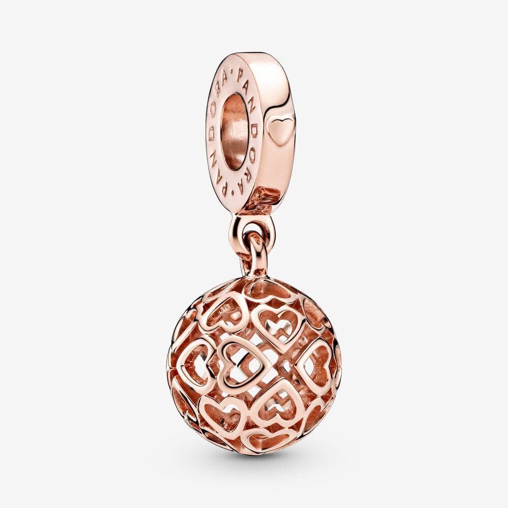 Pandora Charm pendente Sfera di cuori openwork in Bead Charm Alba Gioielli - Casoria, commercioVirtuoso.it