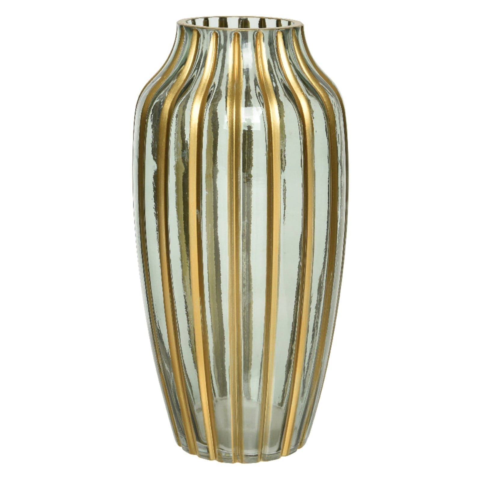 Vaso decorativo natalizio per composizioni in vetro lucido per interno - 5