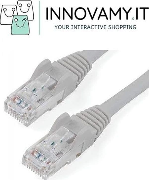 Cavo di rete Cable NERO CAT 5E - 1 metri – Innovamy