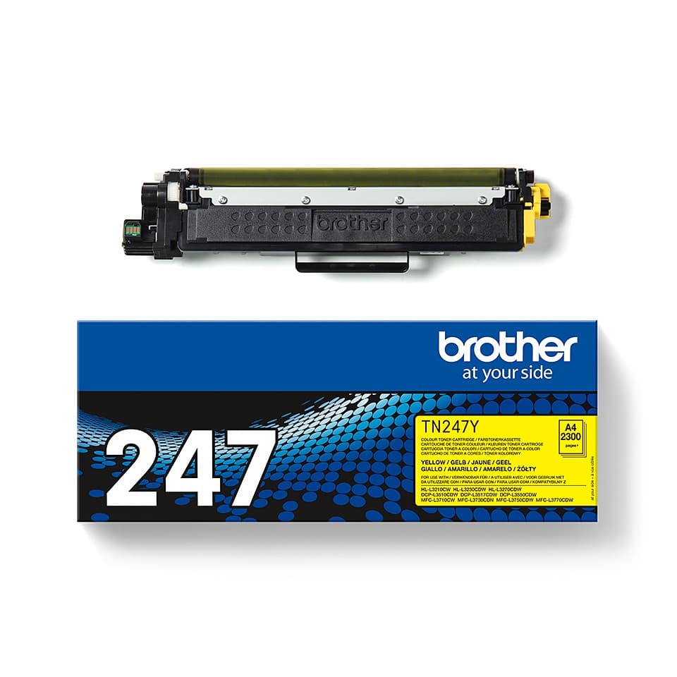 Toner Originale BROTHER GIALLO TN247 - Yellow da 2.300 pagine in  Innovamy.it - Milano, commercioVirtuoso.it