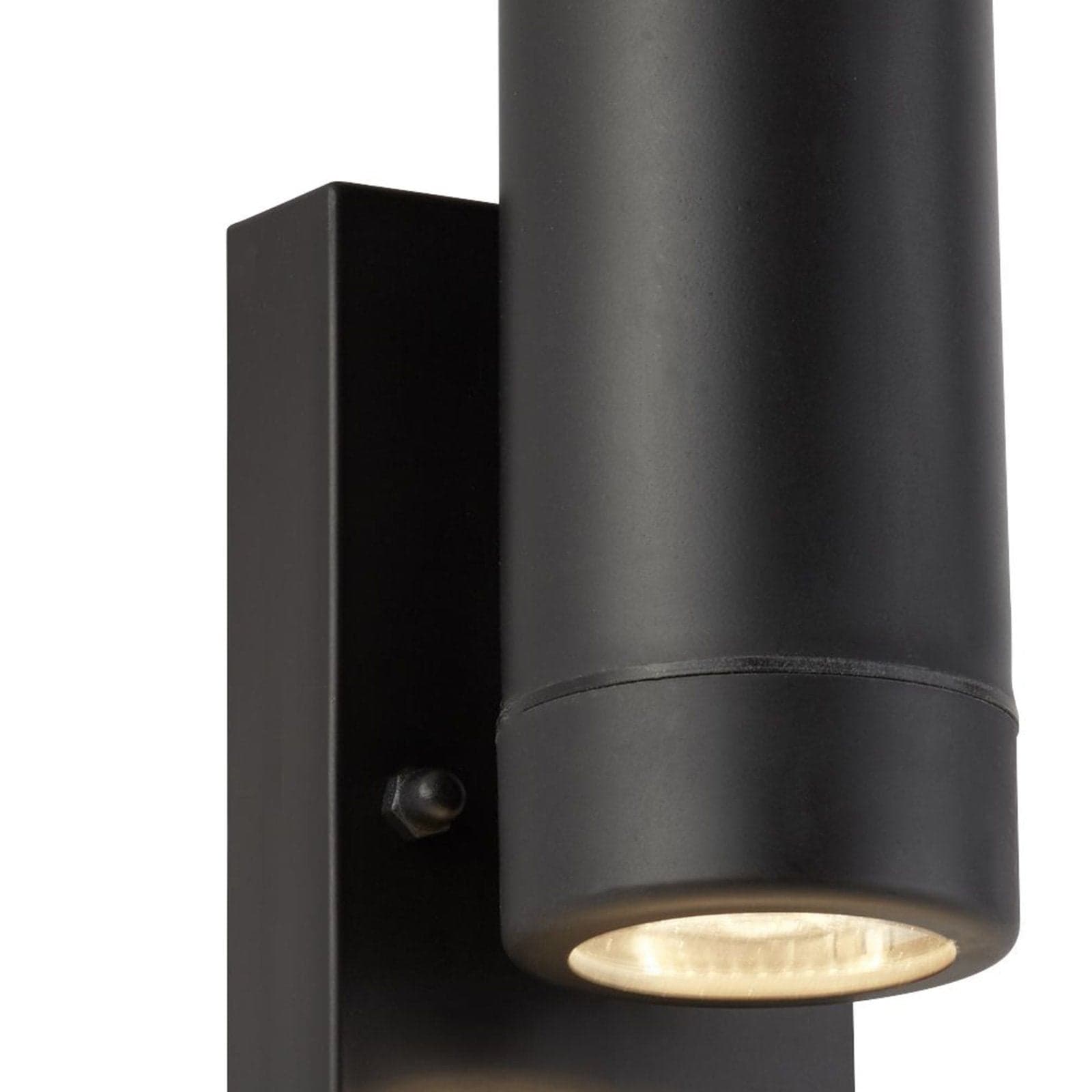 Applique Moderna Costiero Policarbonato Nero Trasparente 2 Luci Gu10 in Lampade da parete LuceArt - Montecorvino Pugliano, commercioVirtuoso.it