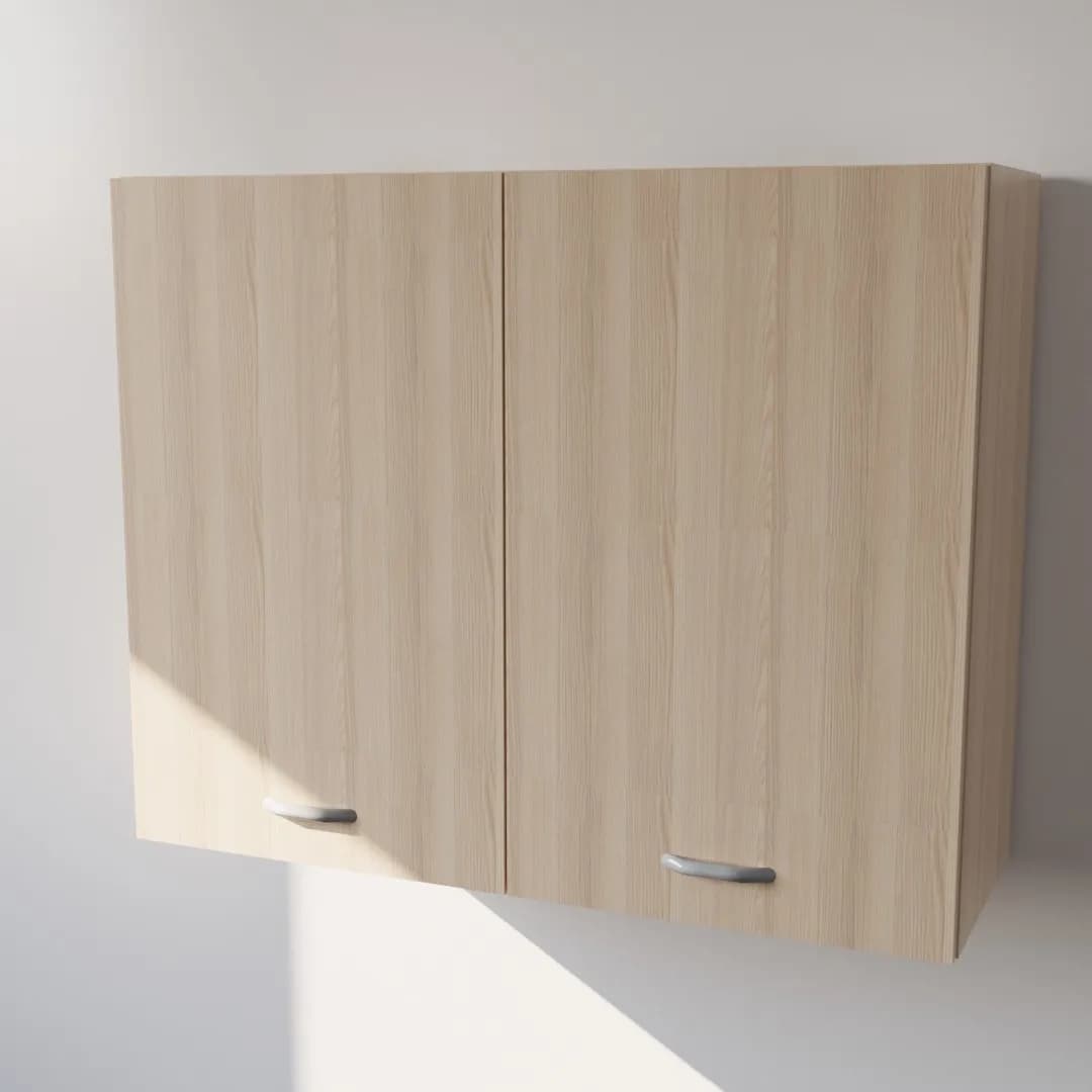 Pensile Scolapiatti Cucina con Ante in Legno Nobilitato Rovere Altezza 72 cm in prodotto Calandrelli - Napoli, commercioVirtuoso.it