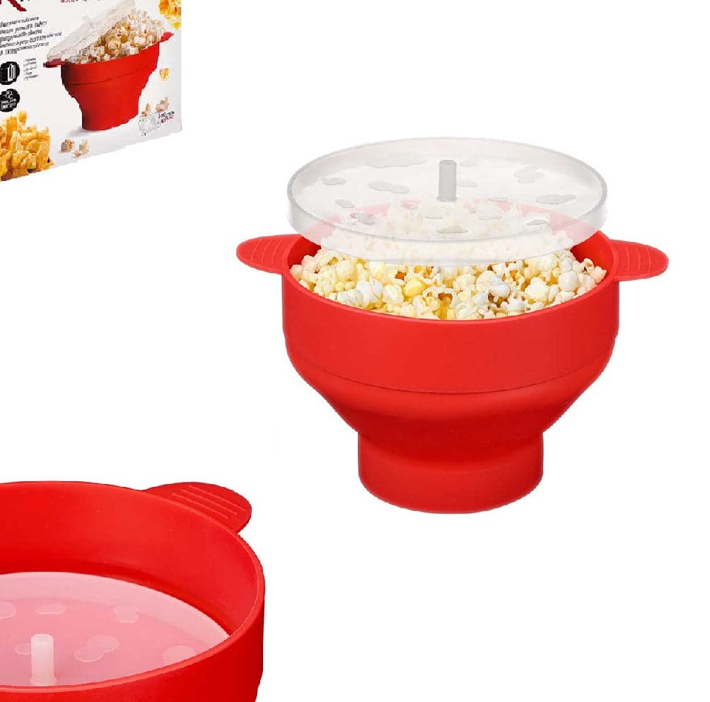 Macchina Popcorn in Silicone Cottura in Microonde Facile da utilizzare BPA Free in Macchine per Pop-corn Danyx - Casoria, commercioVirtuoso.it