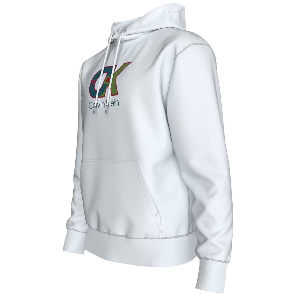 Calvin Klein felpa bianca con cappuccio LV04LD240GYAF in Felpe con cappuccio Prodotti di Classe - Nocera Superiore, commercioVirtuoso.it
