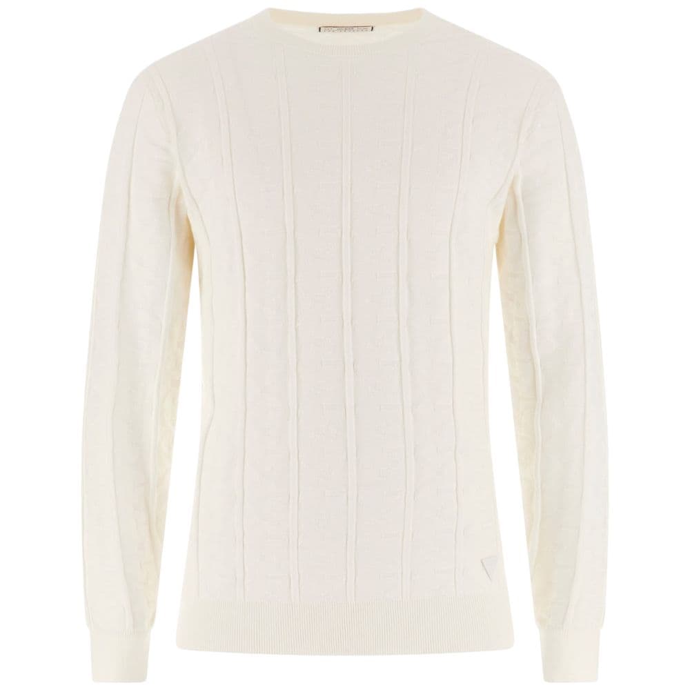 Guess pullover bianco HERON M5YR07 Z3FC2 G018 in Maglioni Prodotti di Classe - Nocera Superiore, commercioVirtuoso.it