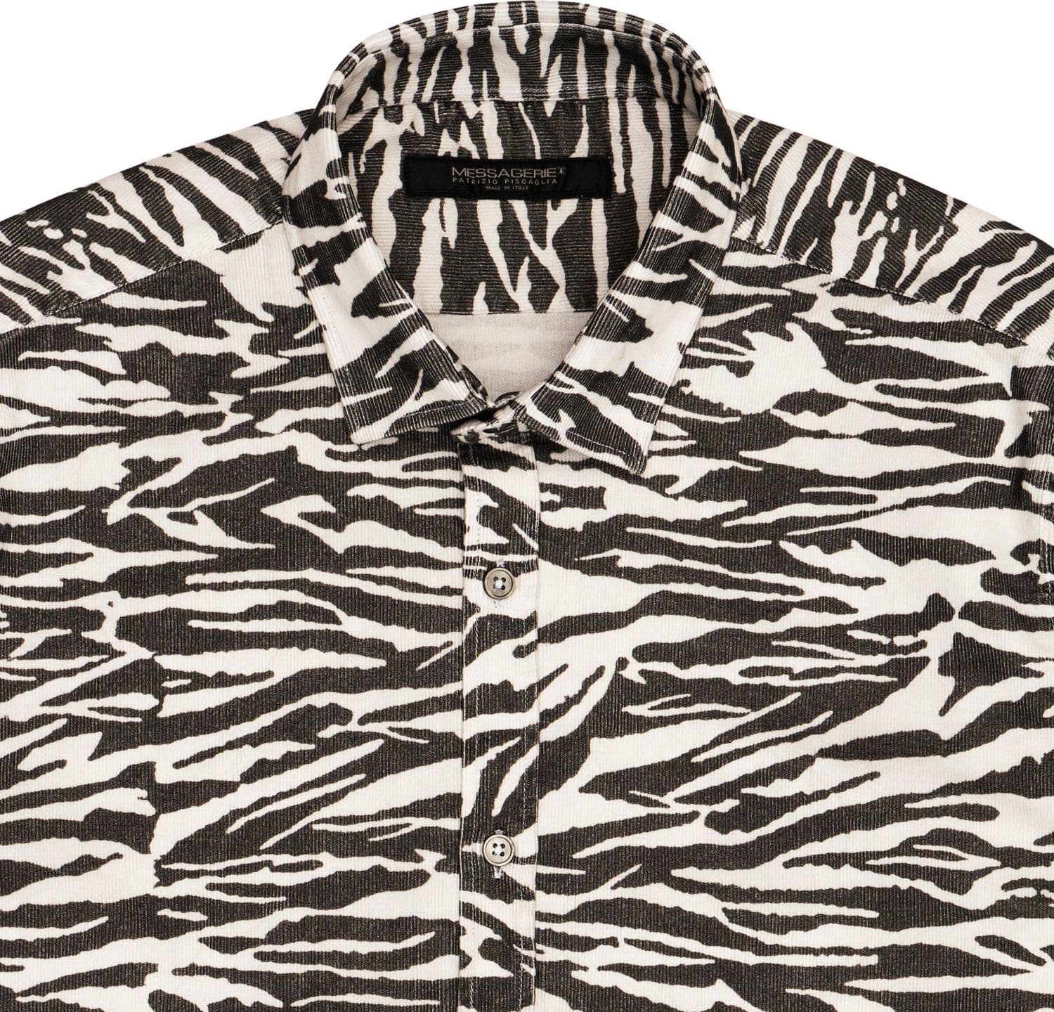 MESSAGERIE Camicia Uomo Messagerie Steno Bianco Lana da uomo in Camicie casual Drestige - Casamassima, commercioVirtuoso.it