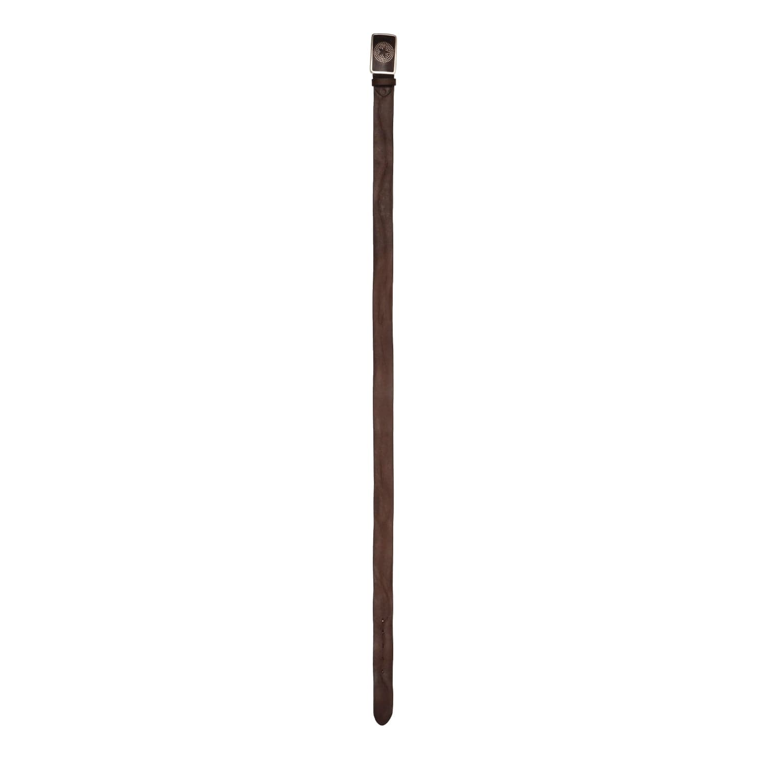 UNIFORM Cintura Man Leather Belt Brown da uomo in Cinture Drestige - Casamassima, commercioVirtuoso.it
