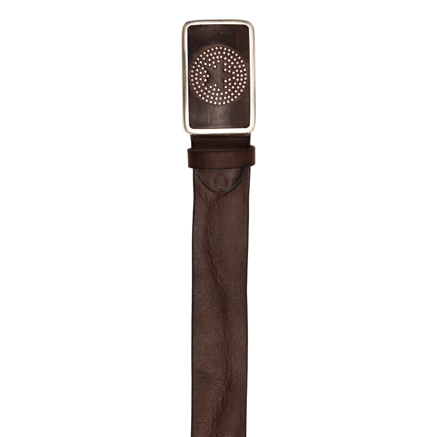 UNIFORM Cintura Man Leather Belt Brown da uomo in Cinture Drestige - Casamassima, commercioVirtuoso.it