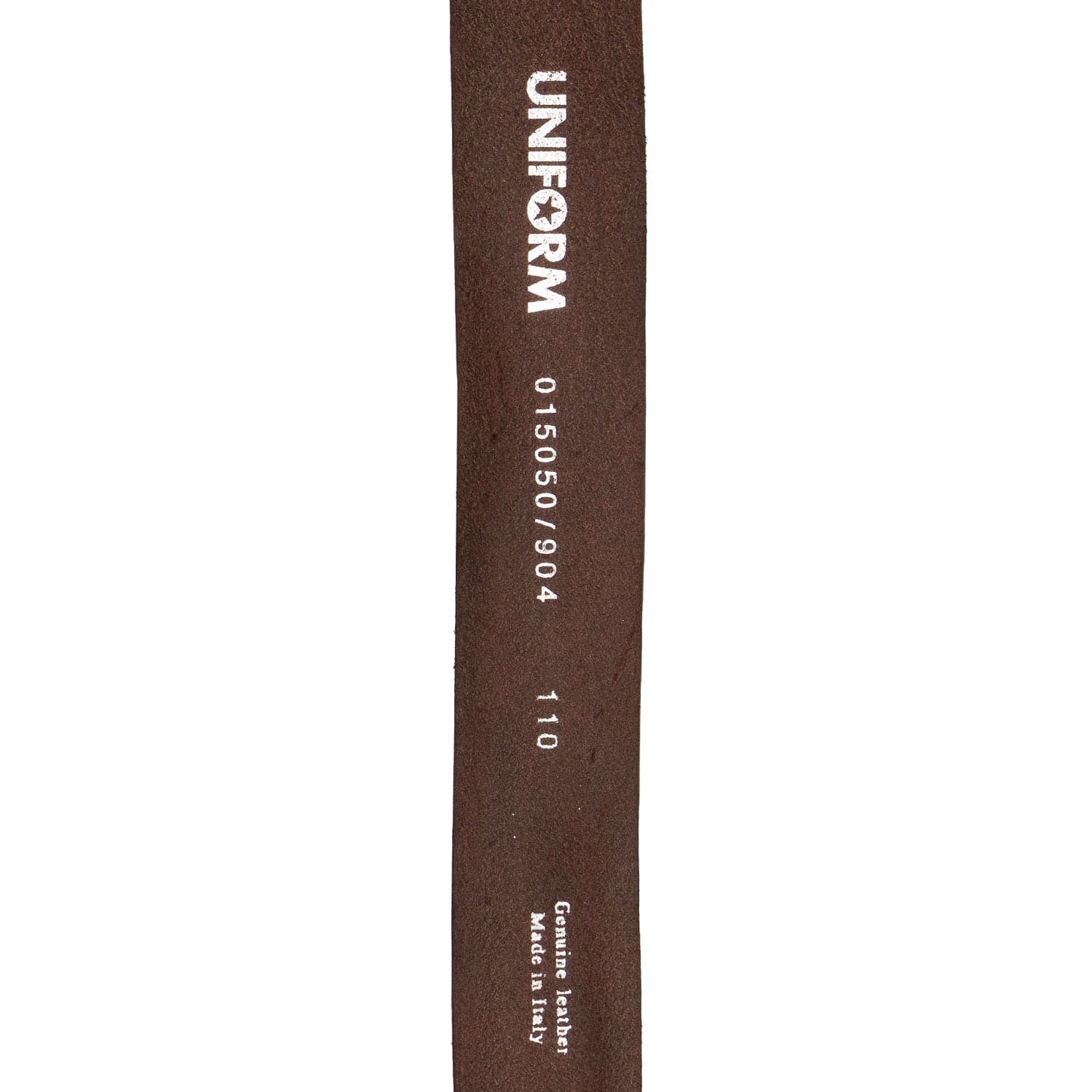 UNIFORM Cintura Man Leather Belt Brown da uomo in Cinture Drestige - Casamassima, commercioVirtuoso.it