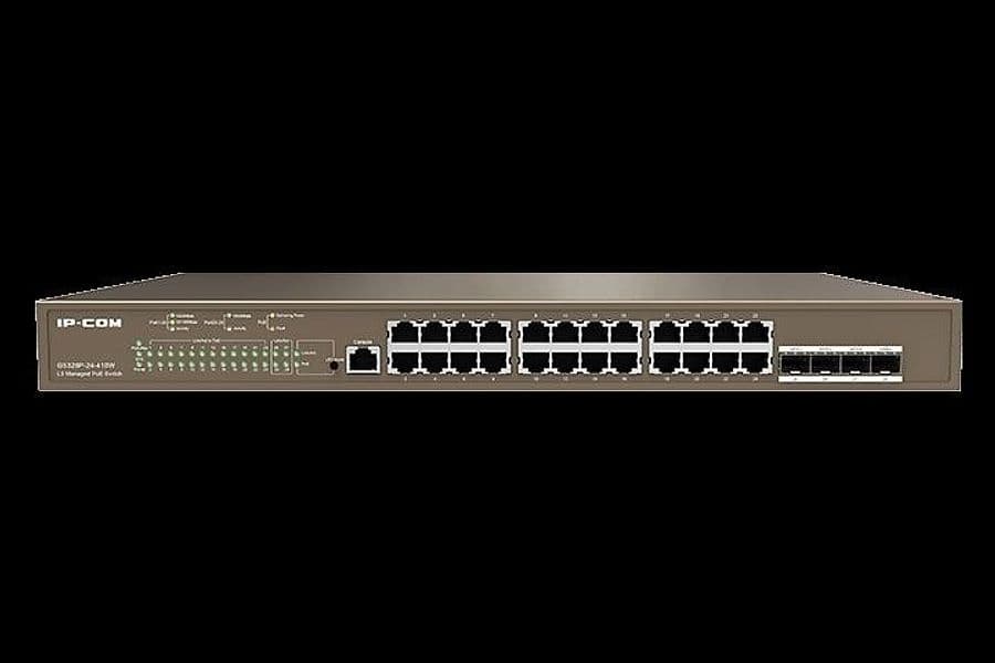 Switch PoE L3 Managed 24 porte Gbit + 4 SFP G5328P-24-410W