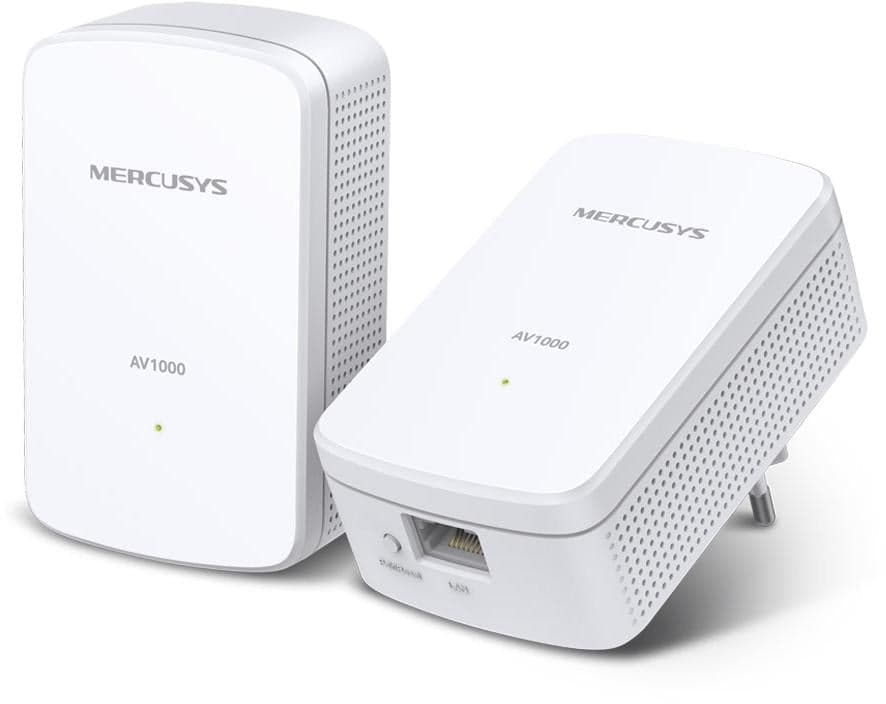 Powerline Mercusys Homeplug AV2 fino a 1000Mbps - MP500KIT in Adattatori PowerLAN Innovamy.it - Milano, commercioVirtuoso.it