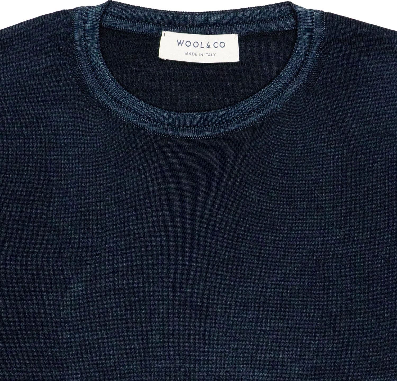 WOOL &amp; CO Maglia Uomo Wool &amp; Co Paricollo Rasato da uomo in Maglioni Drestige - Casamassima, commercioVirtuoso.it