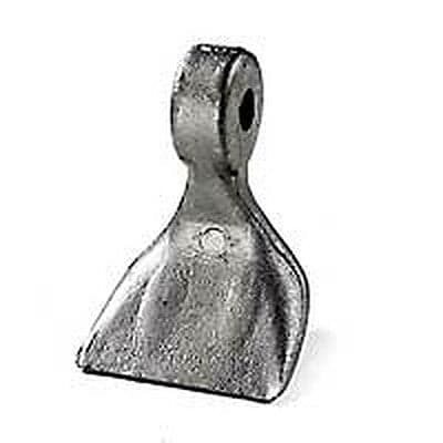 Mazza trincia lunghezza 94mm larghezza 75mm attacco 22mm con foro Ø 16,5mm