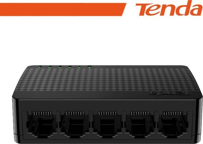 Switch 5 porte Gigabit Ethernet Desktop Tenda SG105M