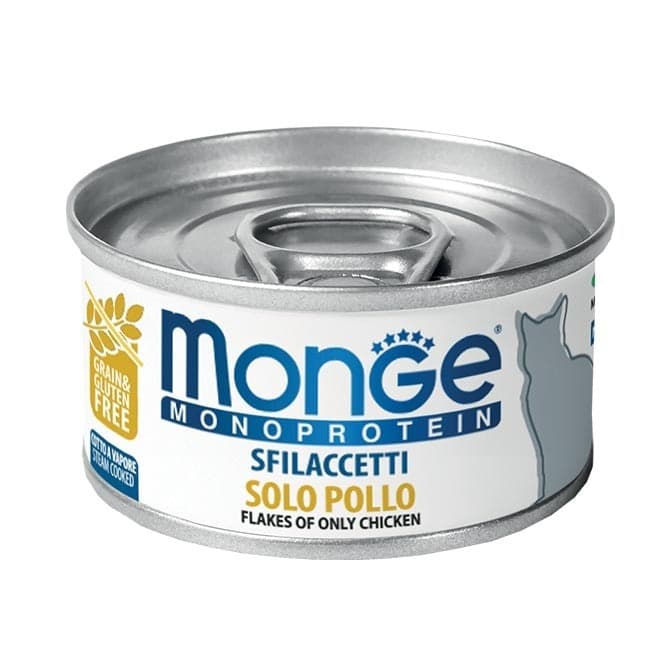 Monge Monoprotein gusto Pollo per Gatti Adulti 80gr - 2