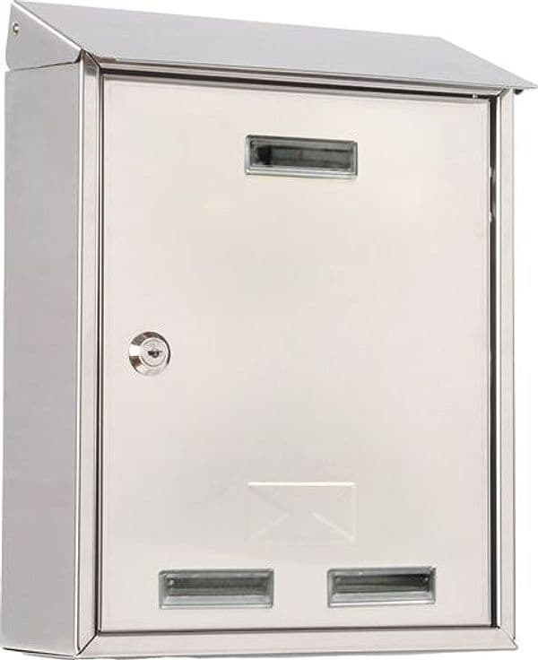 CASSETTA POSTALE 25x30x10cm INOX SERIE ELIOS