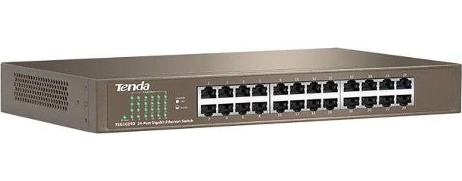 Tenda TEG1024D v9.0 Unmanaged 24-port Gigabit Ethernet Switch - 2
