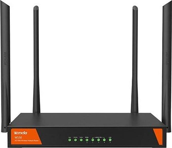 Tenda W15E 1200Mbps smart Router WiFi 11ac Internet cafe