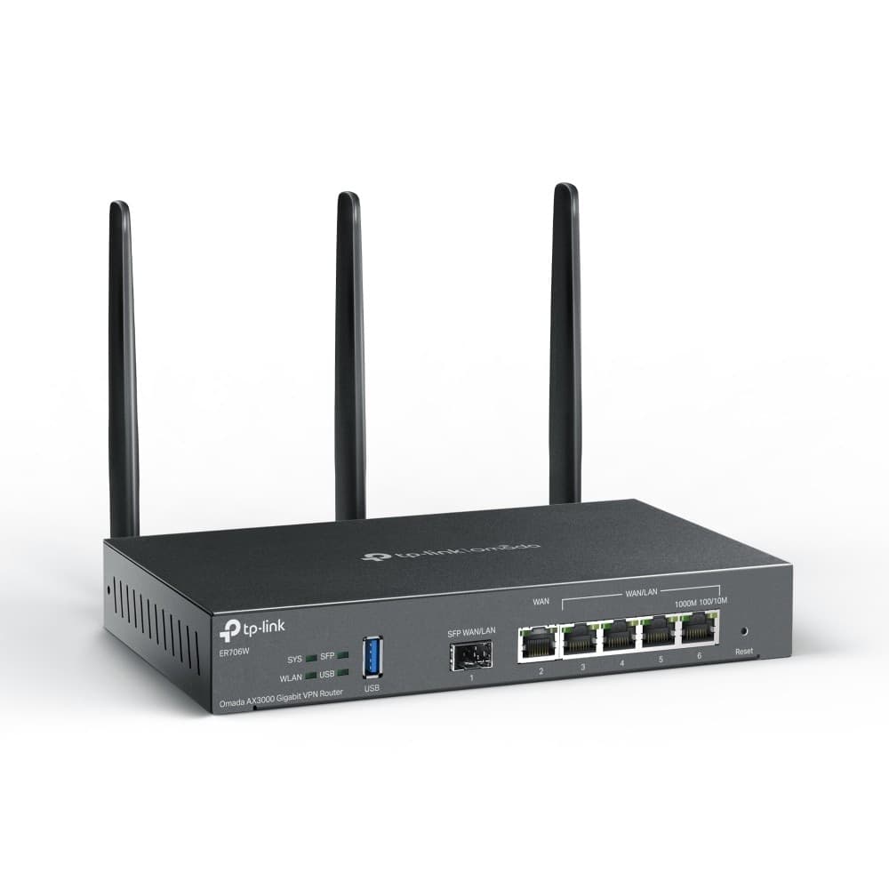 Omada Router VPN Multi WAN - Wi-Fi 6 AX3000 - ER706W in  Innovamy.it - Milano, commercioVirtuoso.it