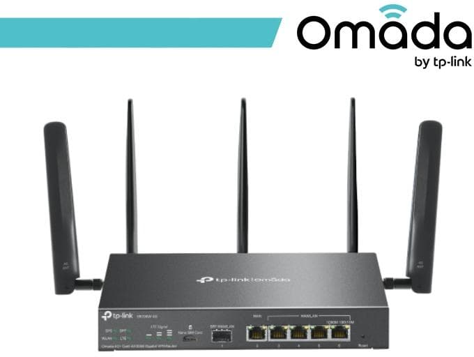 Omada Router VPN Gigabit AX3000 4G+ Cat6 - ER706W-4G in  Innovamy.it - Milano, commercioVirtuoso.it
