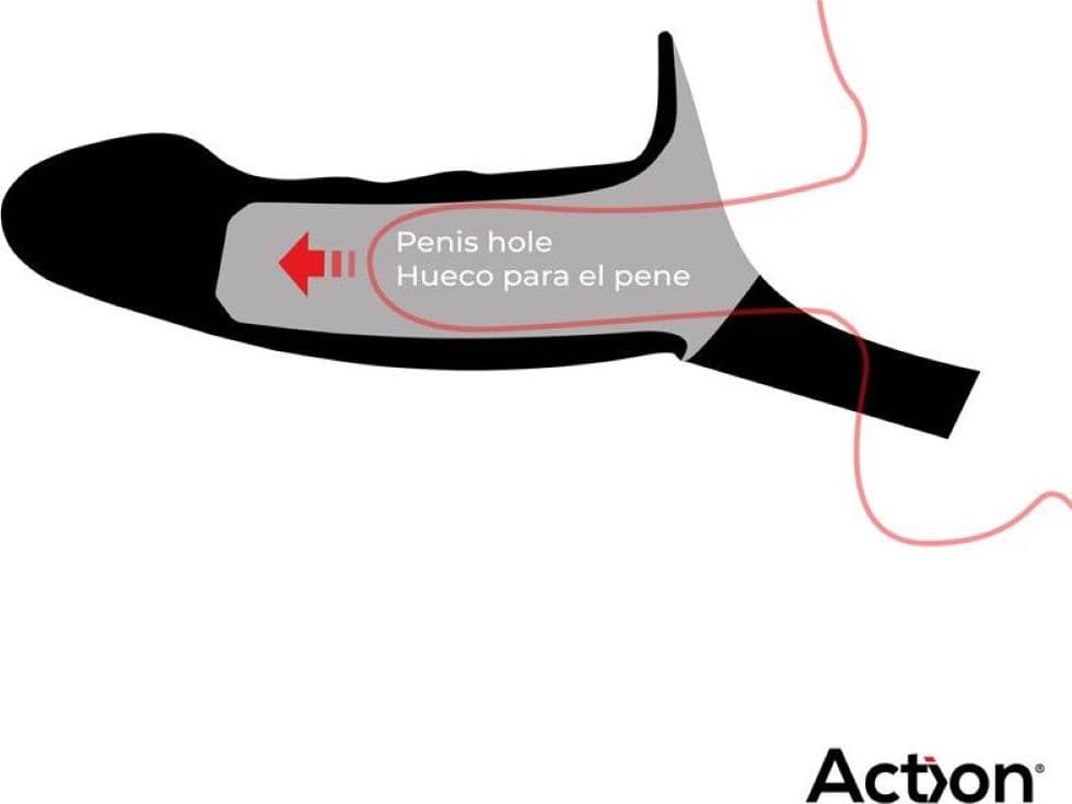 Action Strap-on con Anello Fallico Taglia L in Strap-on Sexy Tentazioni - Siracusa, commercioVirtuoso.it