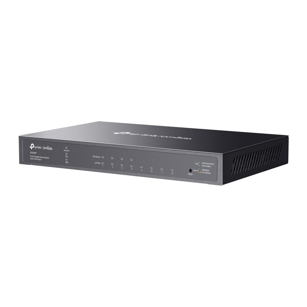 Omada Switch Smart Desktop con 8 Porte Gigabit di cui 4 PoE+ in  Innovamy.it - Milano, commercioVirtuoso.it