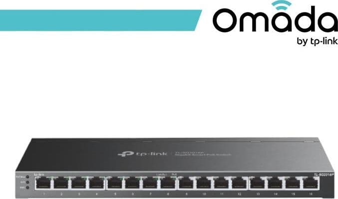 Omada Switch Smart Desktop 16 Porte Gigabit di cui 8 PoE+ in  Innovamy.it - Milano, commercioVirtuoso.it