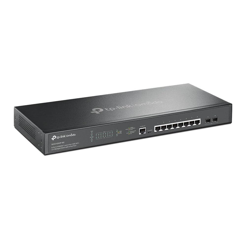 Omada Switch Managed L2+ 8 Porte 2.5GBASE-T PoE+ e 2 Slot SF - SG3210XHP-M2 in  Innovamy.it - Milano, commercioVirtuoso.it