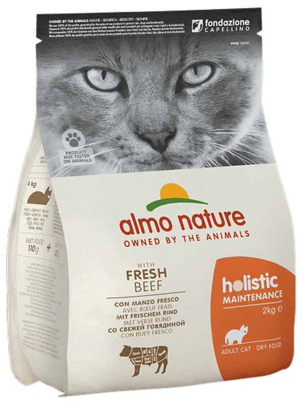 Almo Nature Holistic Maintenance gusto Manzo per Gatti Adulti in Secco 101 Market - Poggibonsi, commercioVirtuoso.it