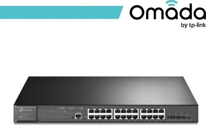 Omada Switch L2+ 24Porte Gigabit PoE+ 4SFP+10GE in  Innovamy.it - Milano, commercioVirtuoso.it