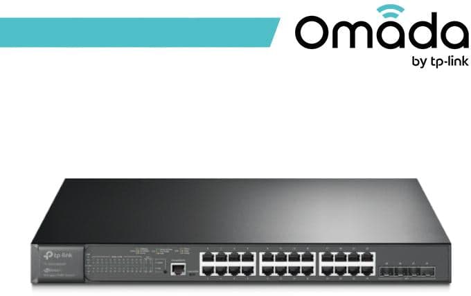 Omada Switch L2+ 24Porte Gigabit PoE+ 4SFP+10GE in  Innovamy.it - Milano, commercioVirtuoso.it
