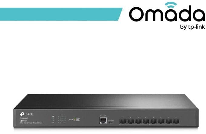 Omada Switch Managed Fibra L2+ 8 Porte 10GE SFP+ - SX3008F in  Innovamy.it - Milano, commercioVirtuoso.it