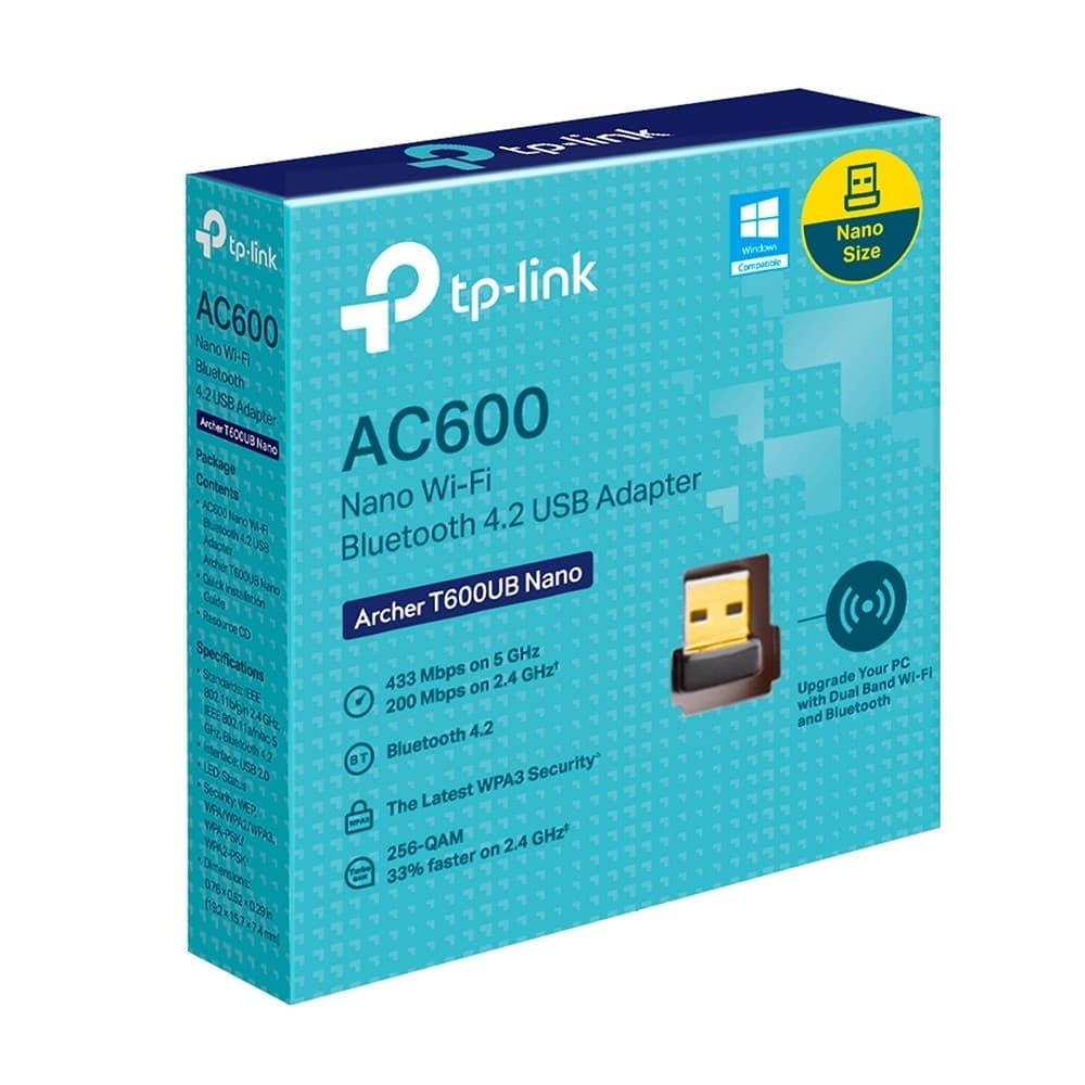 TP-Link Nano adattatore USB Wi-Fi AC600 e Bluetooth 4.2 in Adattatori USB wireless Innovamy.it - Milano, commercioVirtuoso.it
