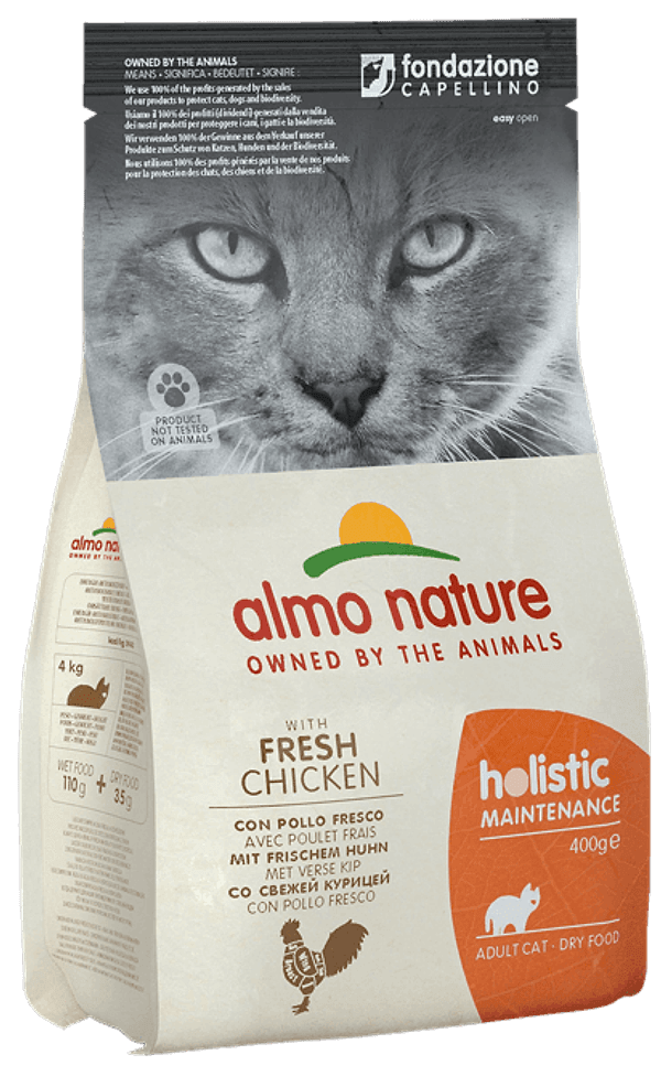 Almo Nature Holistic Maintenance gusto Pollo per Gatti Adulti in Secco 101 Market - Poggibonsi, commercioVirtuoso.it
