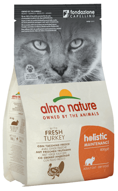 Almo Nature Holistic Maintenance gusto Tacchino per Gatti Adulti in Secco 101 Market - Poggibonsi, commercioVirtuoso.it